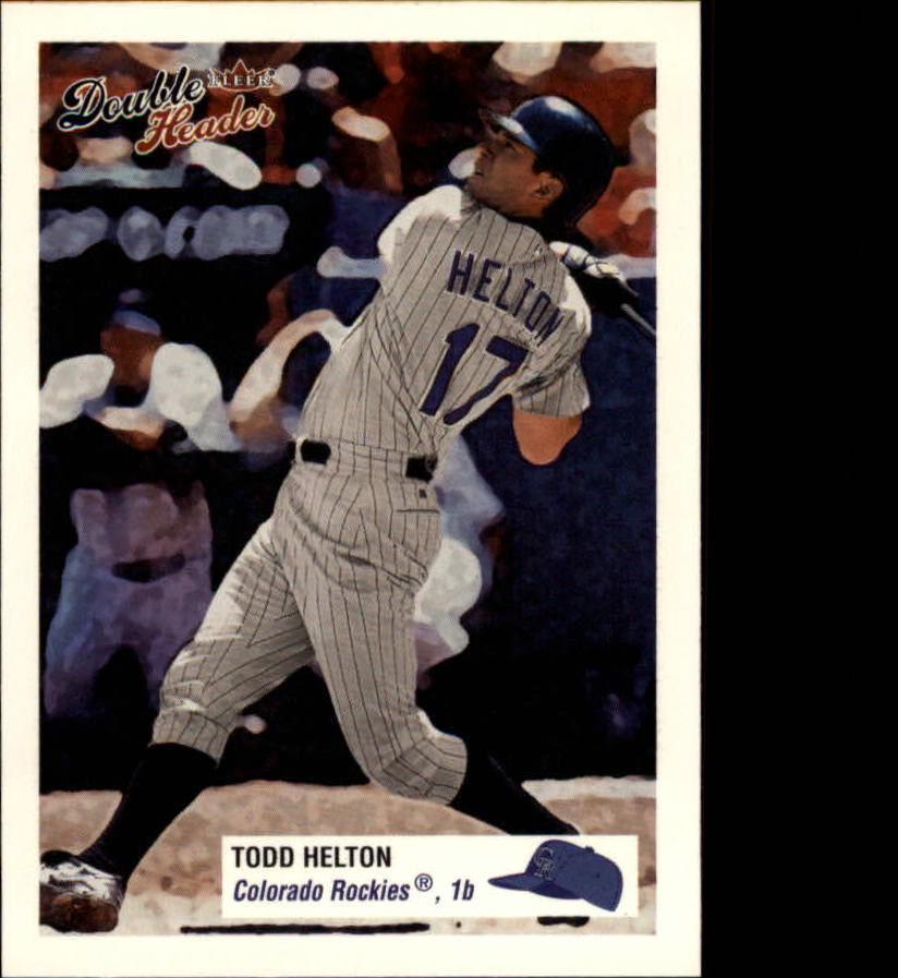 2003 Fleer Double Header Baseball "Main Set" Cards - Picture 252 of 415