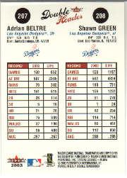 2003 Fleer Double Header Baseball "Main Set" Cards - Picture 359 of 415