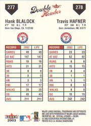 2003 Fleer Double Header Baseball "Main Set" Cards - Picture 395 of 415