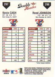 2003 Fleer Double Header Baseball "Main Set" Cards - Picture 415 of 415
