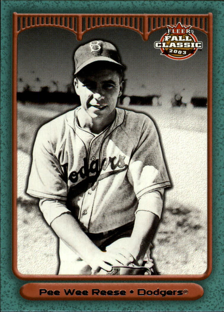 2003 Fleer Fall Classics Baseball "Main Set" Cards - Picture 14 of 197