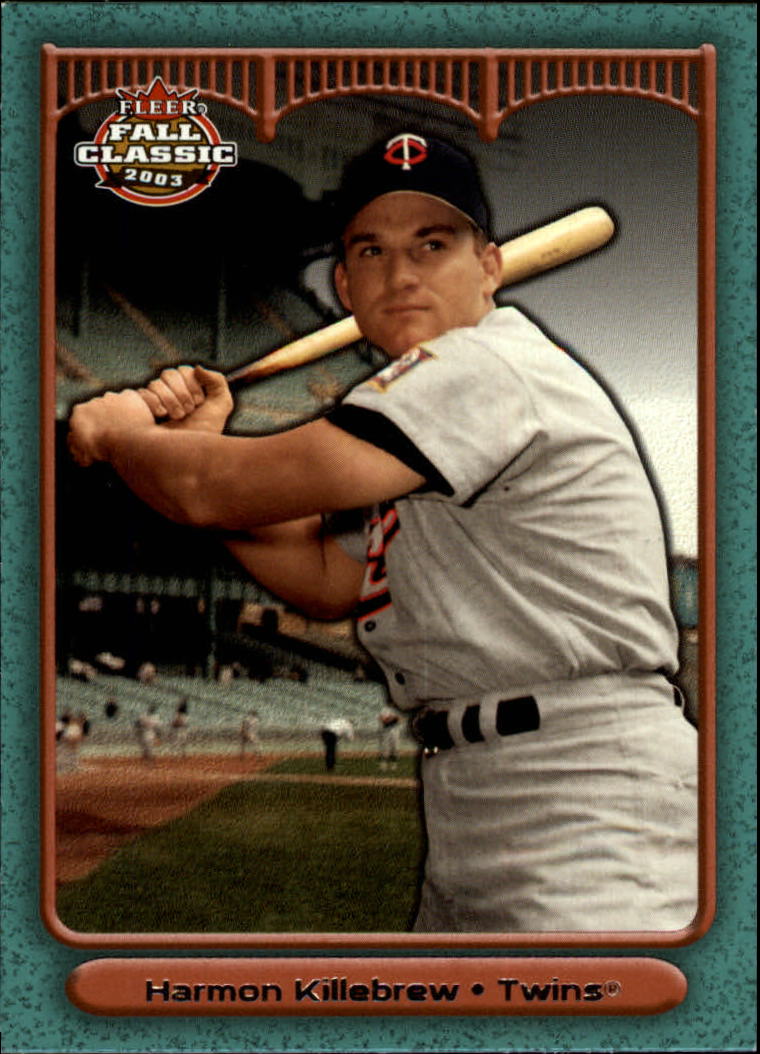 2003 Fleer Fall Classics Baseball "Main Set" Cards - Picture 20 of 197