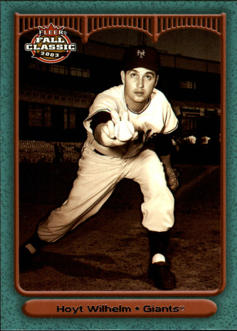 2003 Fleer Fall Classics Baseball "Main Set" Cards - Picture 26 of 197