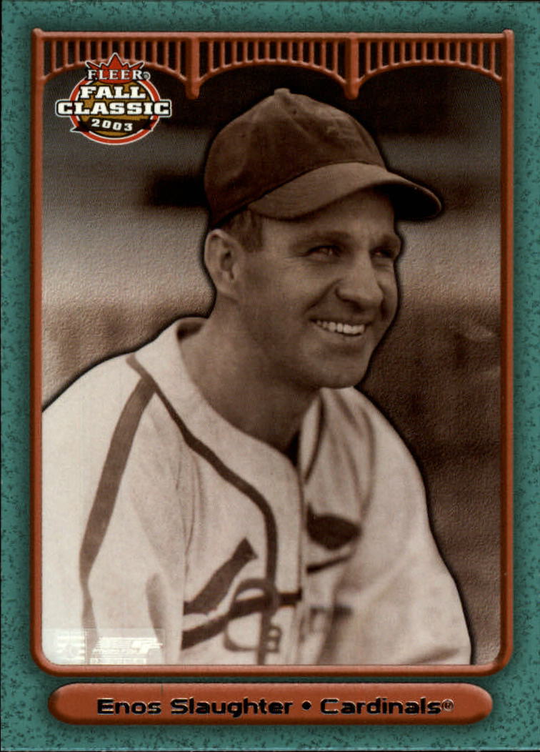 2003 Fleer Fall Classics Baseball "Main Set" Cards - Picture 46 of 197
