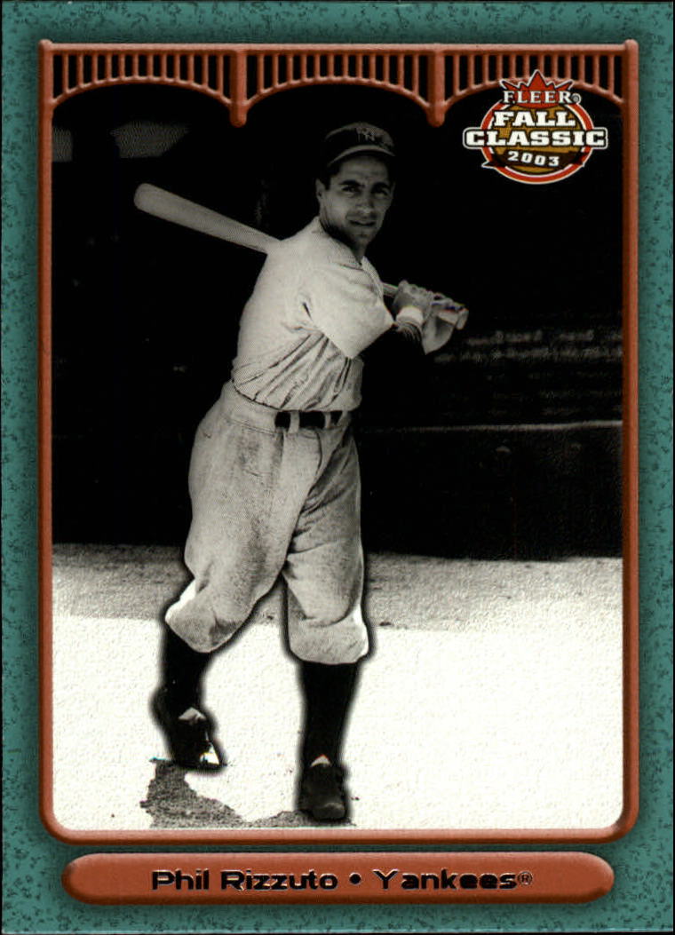 2003 Fleer Fall Classics Baseball "Main Set" Cards - Picture 50 of 197