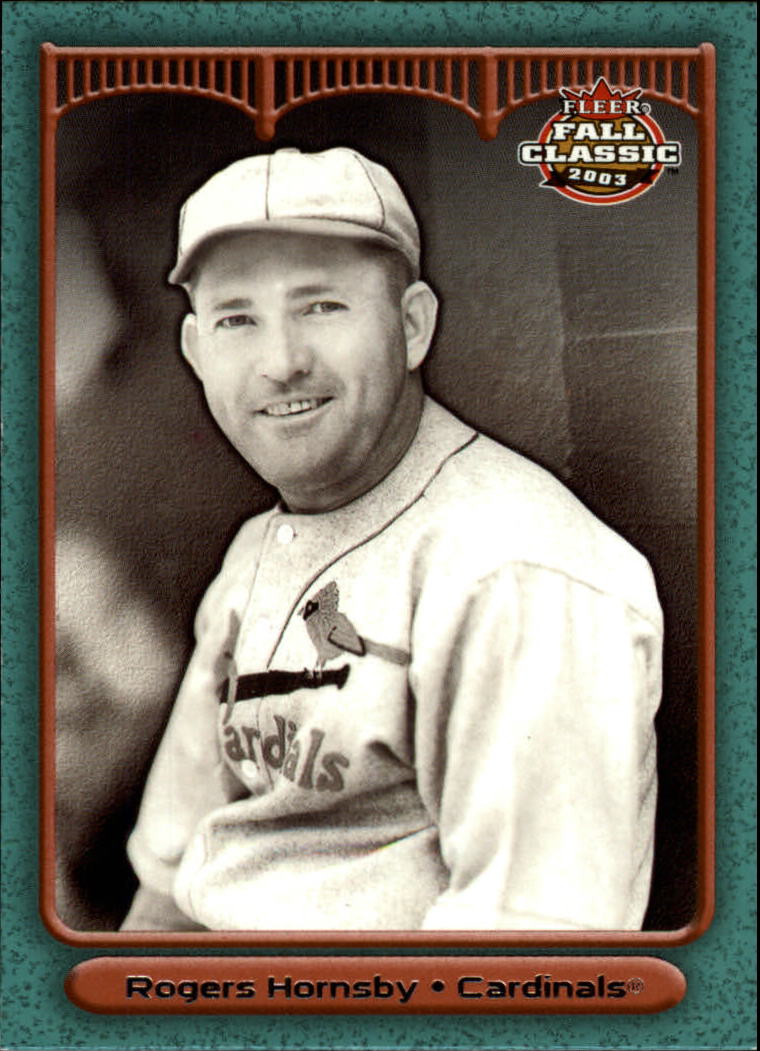 2003 Fleer Fall Classics Baseball "Main Set" Cards - Picture 70 of 197