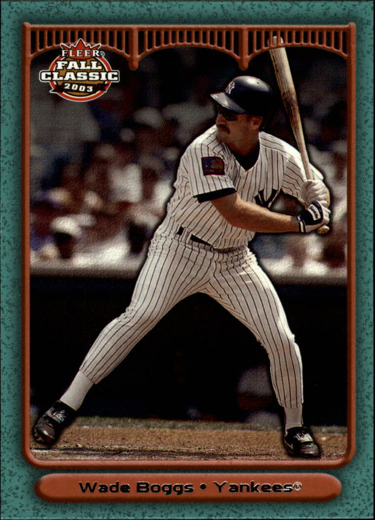 2003 Fleer Fall Classics Baseball "Main Set" Cards - Picture 74 of 197