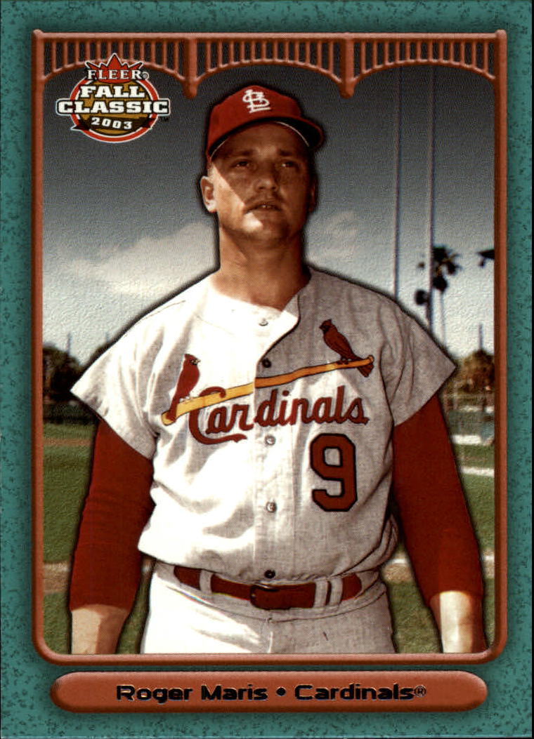 2003 Fleer Fall Classics Baseball "Main Set" Cards - Picture 82 of 197