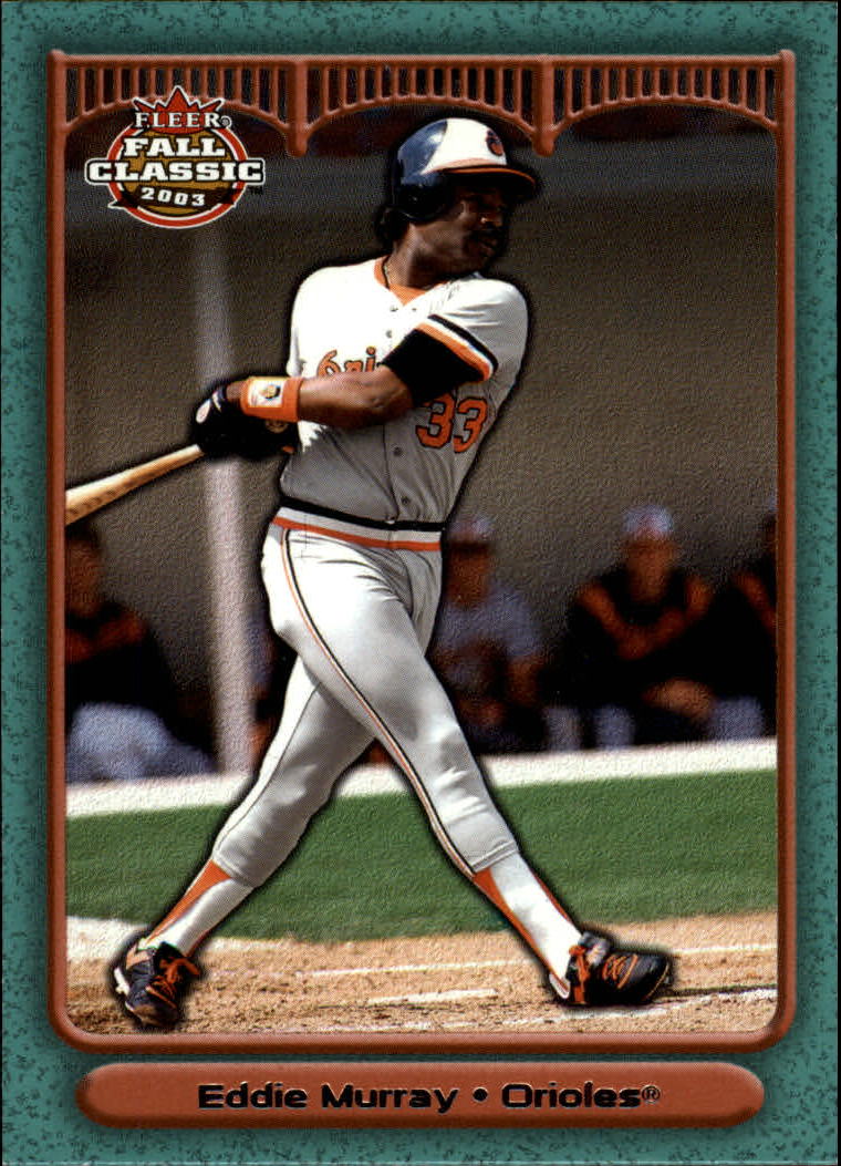 2003 Fleer Fall Classics Baseball "Main Set" Cards - Picture 94 of 197