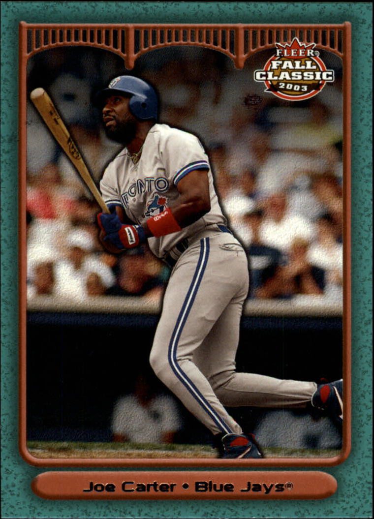 2003 Fleer Fall Classics Baseball "Main Set" Cards - Picture 108 of 197