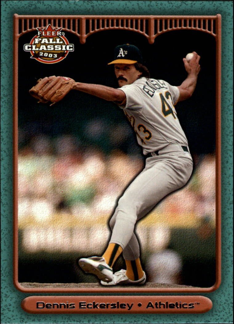 2003 Fleer Fall Classics Baseball "Main Set" Cards - Picture 126 of 197