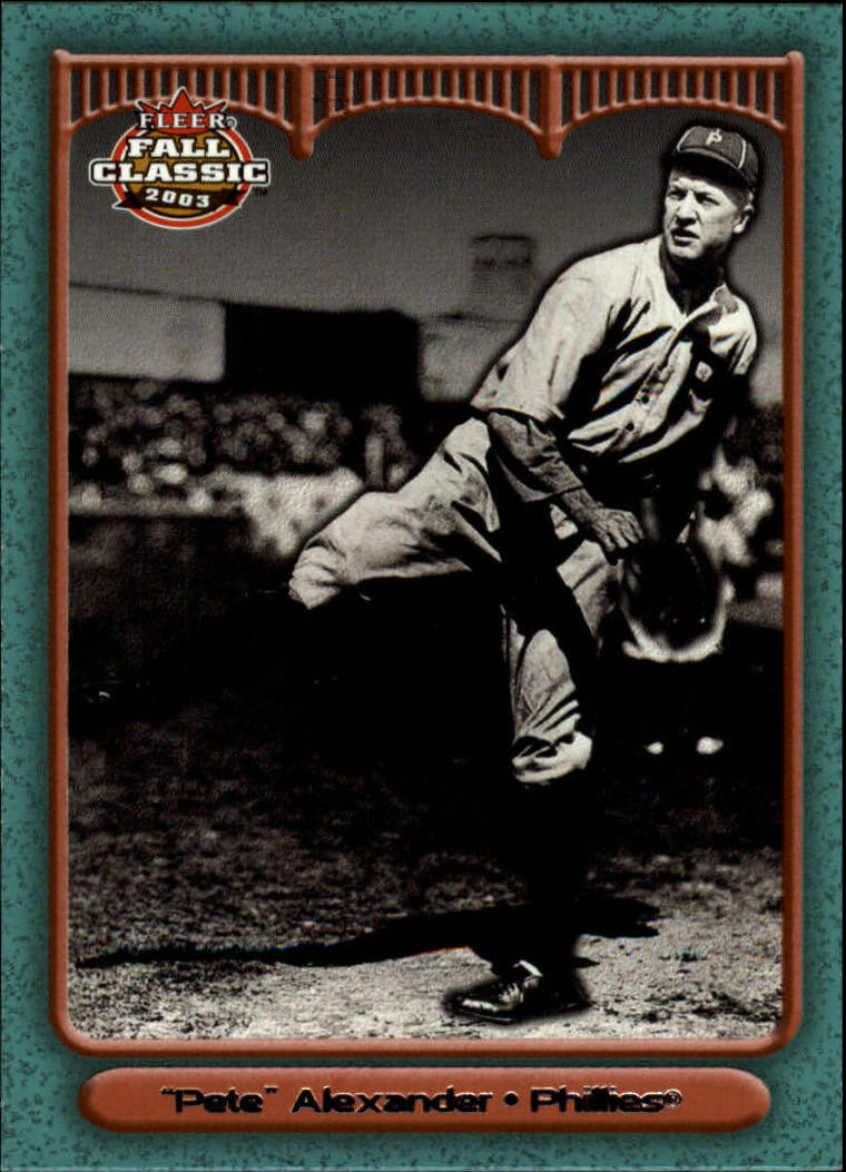 2003 Fleer Fall Classics Baseball "Main Set" Cards - Picture 128 of 197