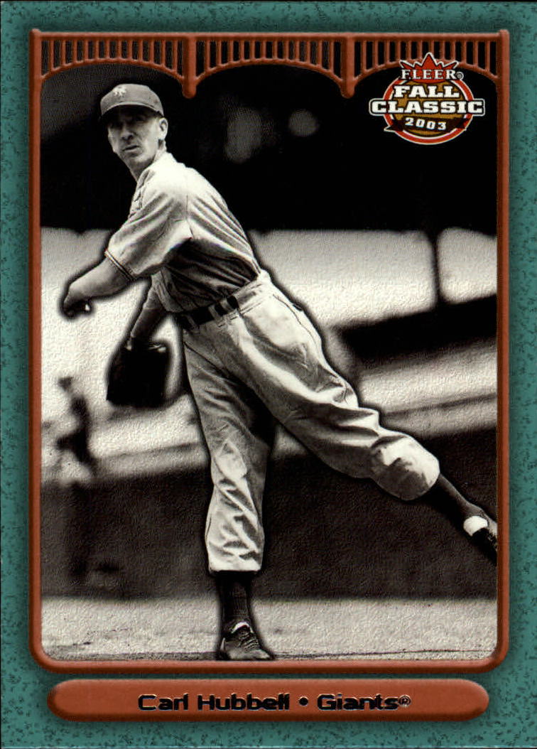 2003 Fleer Fall Classics Baseball "Main Set" Cards - Picture 132 of 197