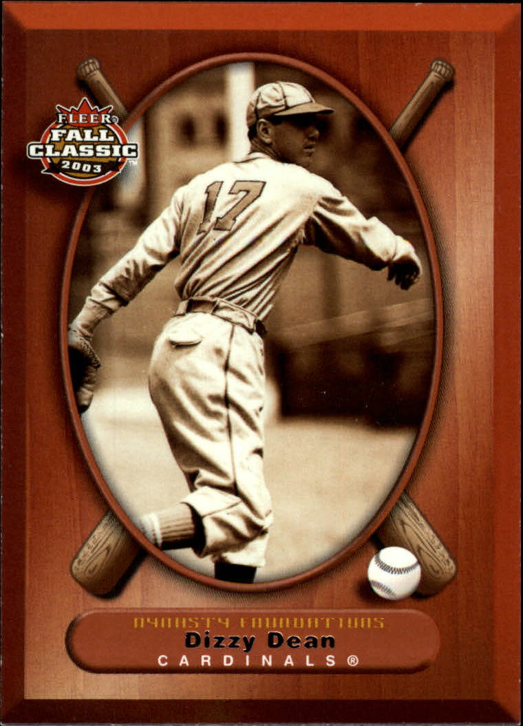 2003 Fleer Fall Classics Baseball "Main Set" Cards - Picture 146 of 197