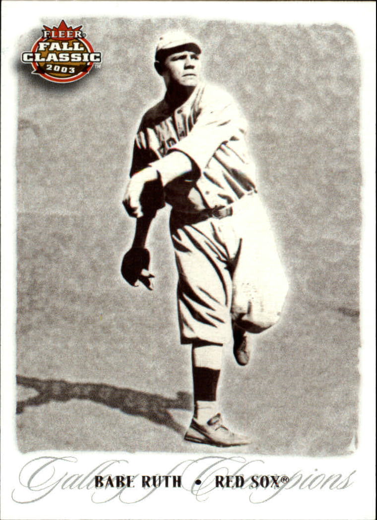2003 Fleer Fall Classics Baseball "Main Set" Cards - Picture 164 of 197