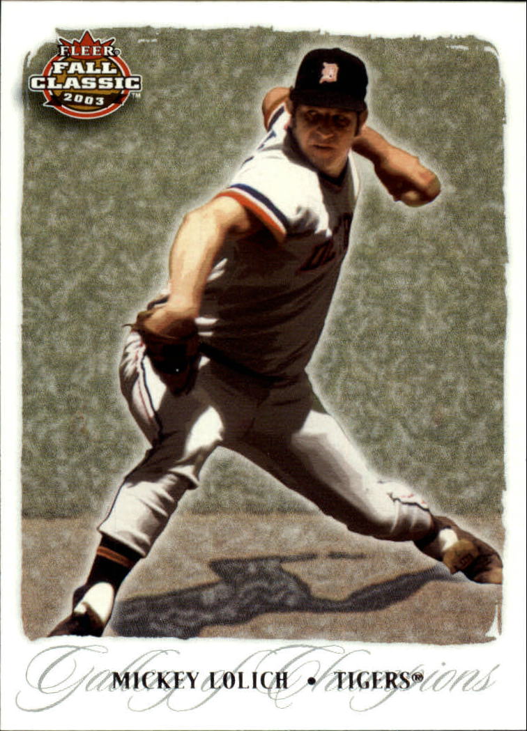 2003 Fleer Fall Classics Baseball "Main Set" Cards - Picture 172 of 197