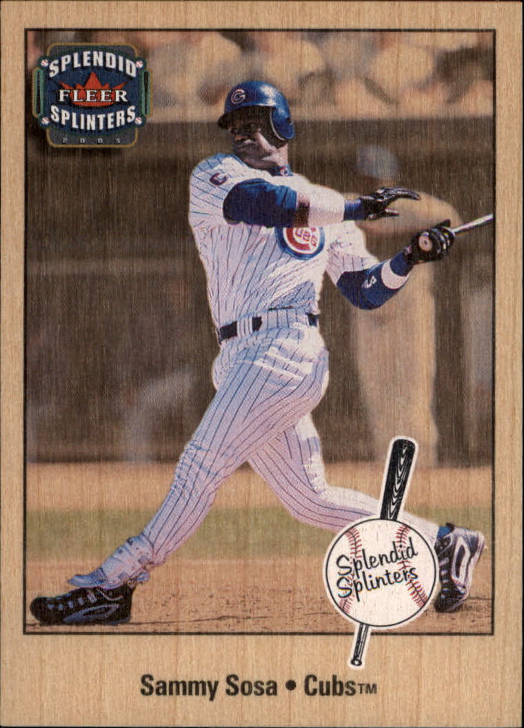 Carte Fleer Splendid Splinters Baseball 2003 "Inserisci e Gioco Usate" - Foto 8 di 11