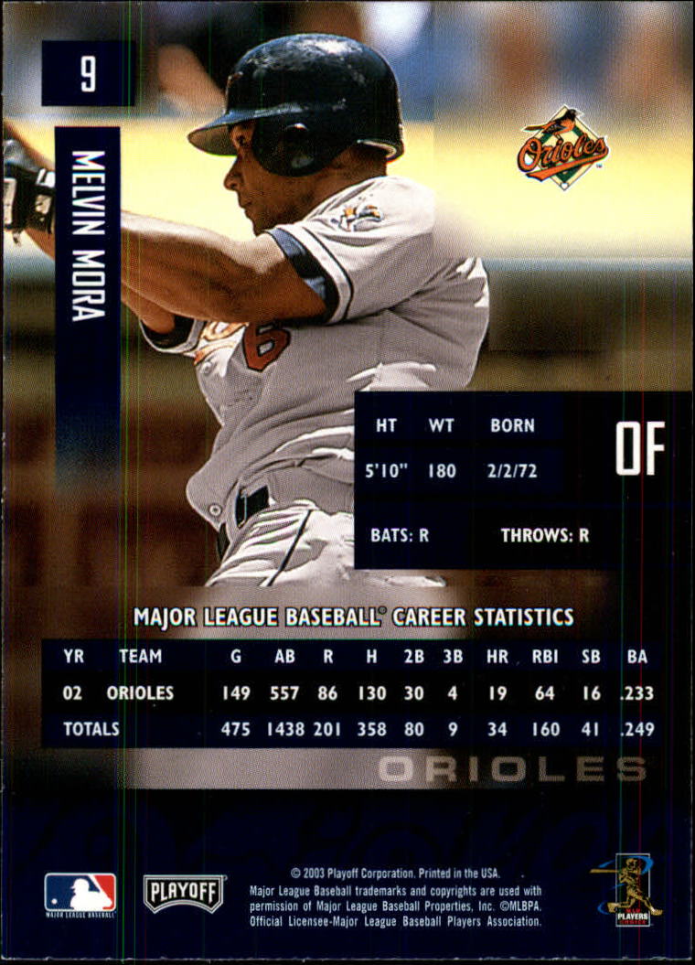 2003 Playoff Prestige Baseball "Main Set" Cards #1 to #210 - Picture 19 of 419