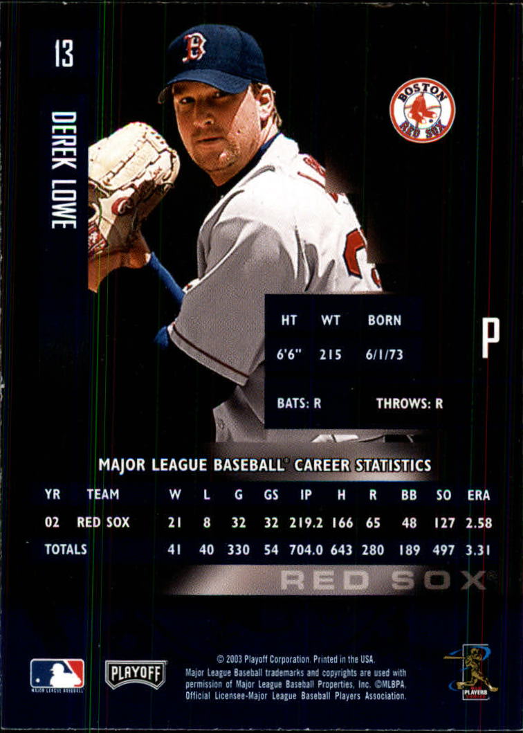2003 Playoff Prestige Baseball "Main Set" Cards #1 to #210 - Picture 27 of 419