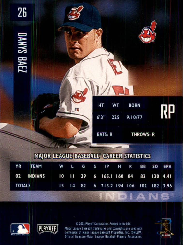 2003 Playoff Prestige Baseball "Main Set" Cards #1 to #210 - Picture 53 of 419