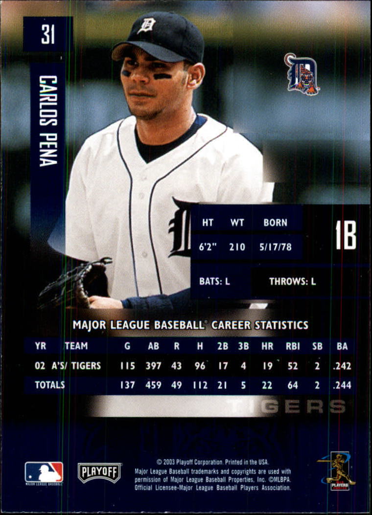 2003 Playoff Prestige Baseball "Main Set" Cards #1 to #210 - Picture 63 of 419
