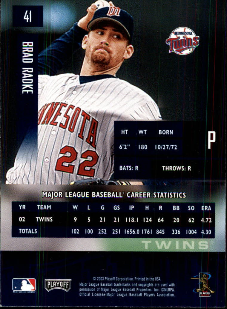 2003 Playoff Prestige Baseball "Main Set" Cards #1 to #210 - Picture 83 of 419