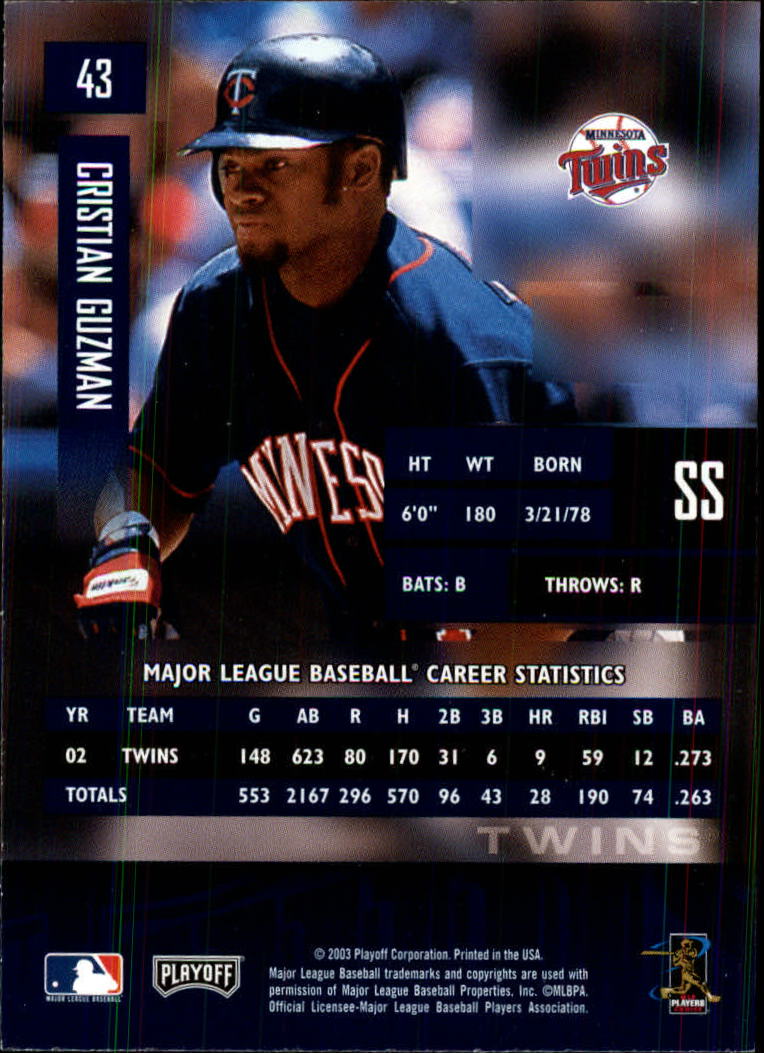 2003 Playoff Prestige Baseball "Main Set" Cards #1 to #210 - Picture 87 of 419