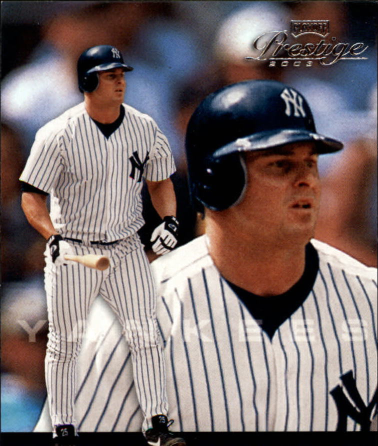 2003 Playoff Prestige Baseball "Main Set" Cards #1 to #210 - Picture 108 of 419
