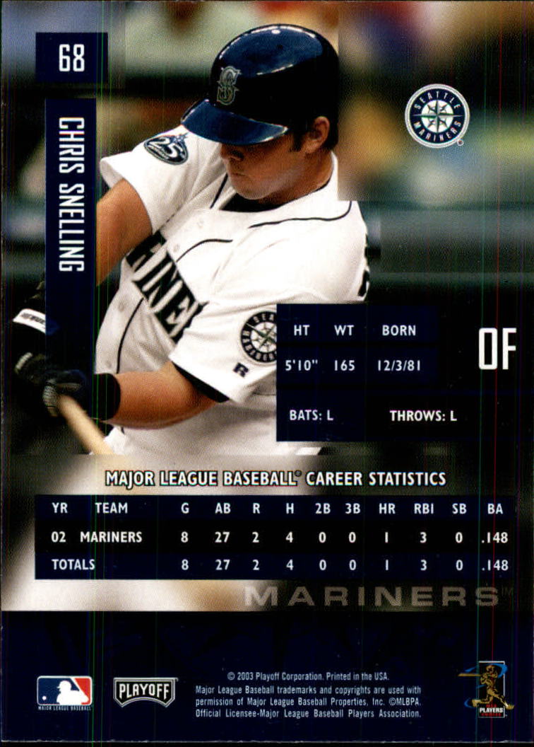 2003 Playoff Prestige Baseball "Main Set" Cards #1 to #210 - Picture 137 of 419