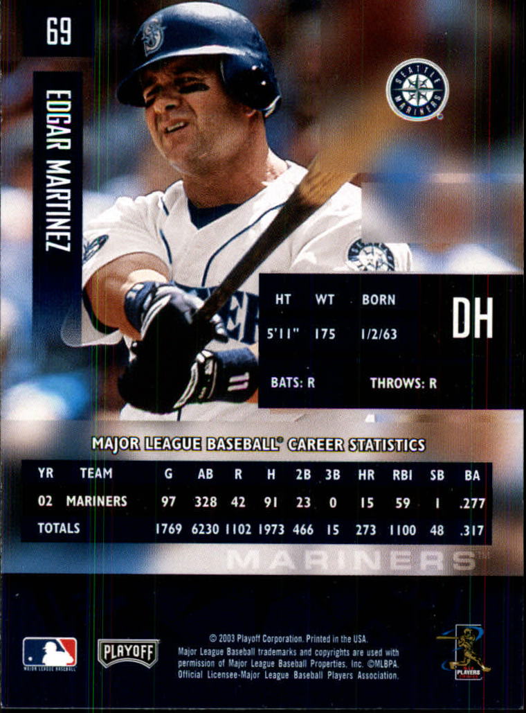 2003 Playoff Prestige Baseball "Main Set" Cards #1 to #210 - Picture 139 of 419