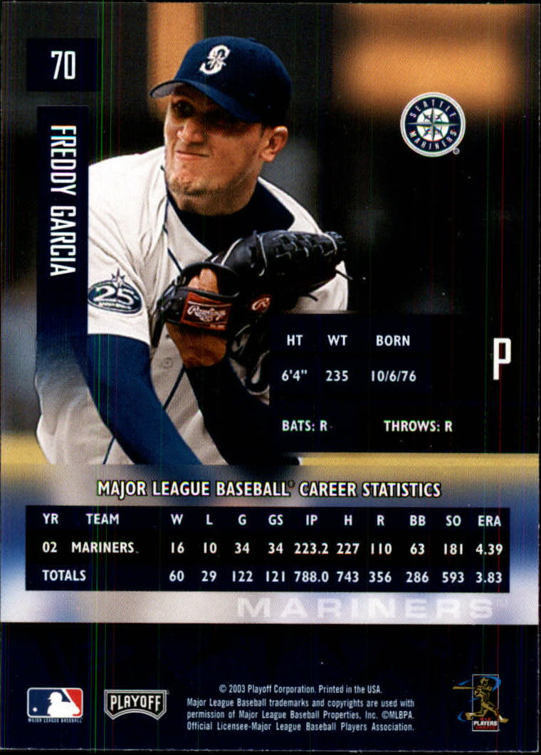 2003 Playoff Prestige Baseball "Main Set" Cards #1 to #210 - Picture 141 of 419