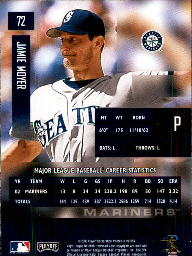 2003 Playoff Prestige Baseball "Main Set" Cards #1 to #210 - Picture 145 of 419
