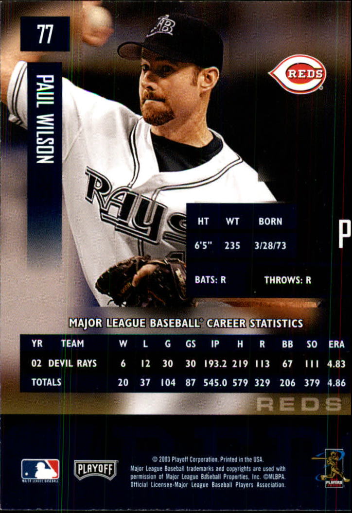 2003 Playoff Prestige Baseball "Main Set" Cards #1 to #210 - Picture 155 of 419