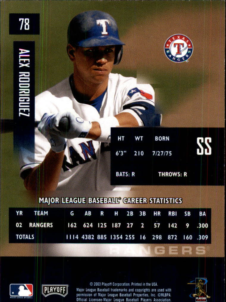 2003 Playoff Prestige Baseball "Main Set" Cards #1 to #210 - Picture 157 of 419