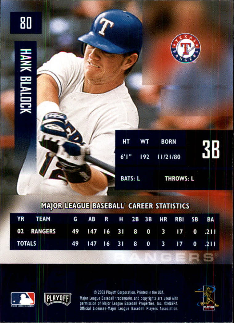 2003 Playoff Prestige Baseball "Main Set" Cards #1 to #210 - Picture 161 of 419