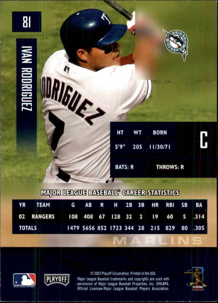 2003 Playoff Prestige Baseball "Main Set" Cards #1 to #210 - Picture 163 of 419