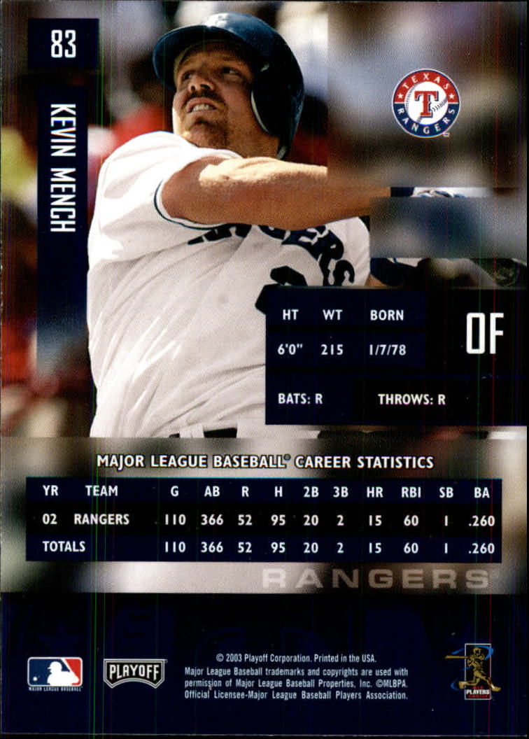 2003 Playoff Prestige Baseball "Main Set" Cards #1 to #210 - Picture 167 of 419