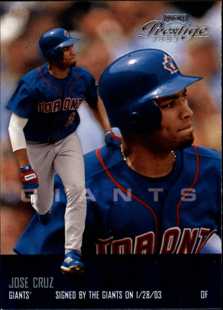 2003 Playoff Prestige Baseball "Main Set" Cards #1 to #210 - Picture 174 of 419