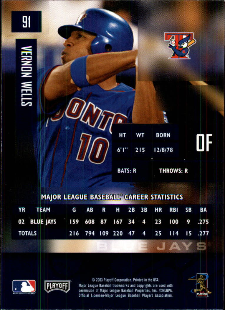2003 Playoff Prestige Baseball "Main Set" Cards #1 to #210 - Picture 183 of 419