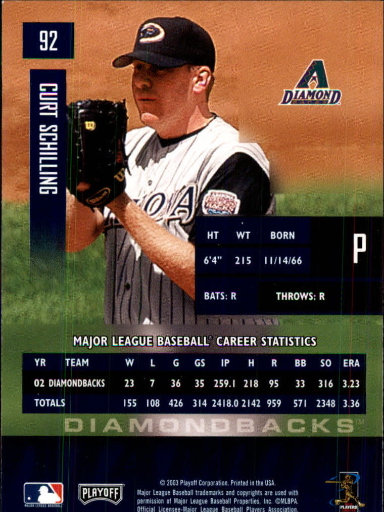 2003 Playoff Prestige Baseball "Main Set" Cards #1 to #210 - Picture 185 of 419