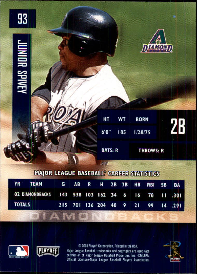 2003 Playoff Prestige Baseball "Main Set" Cards #1 to #210 - Picture 187 of 419