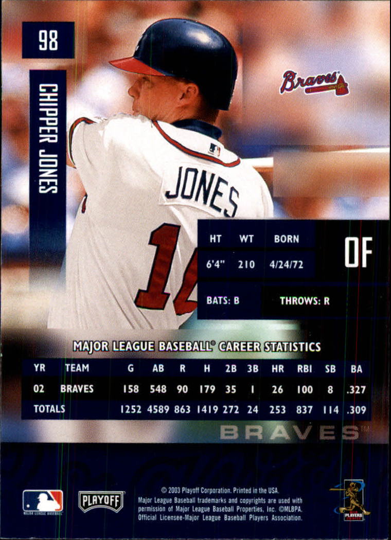 2003 Playoff Prestige Baseball "Main Set" Cards #1 to #210 - Picture 197 of 419