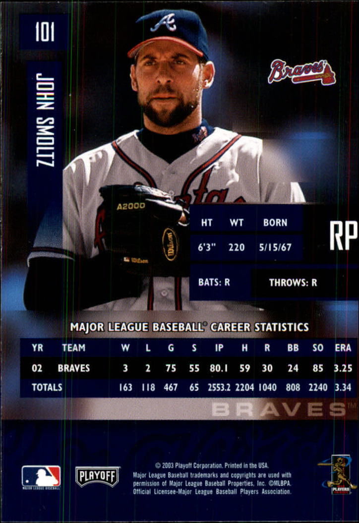 2003 Playoff Prestige Baseball "Main Set" Cards #1 to #210 - Picture 203 of 419