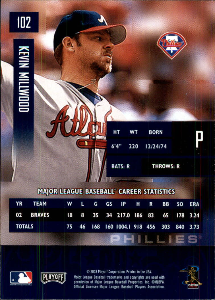 2003 Playoff Prestige Baseball "Main Set" Cards #1 to #210 - Picture 205 of 419