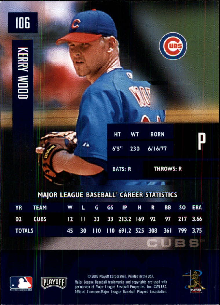 2003 Playoff Prestige Baseball "Main Set" Cards #1 to #210 - Picture 213 of 419