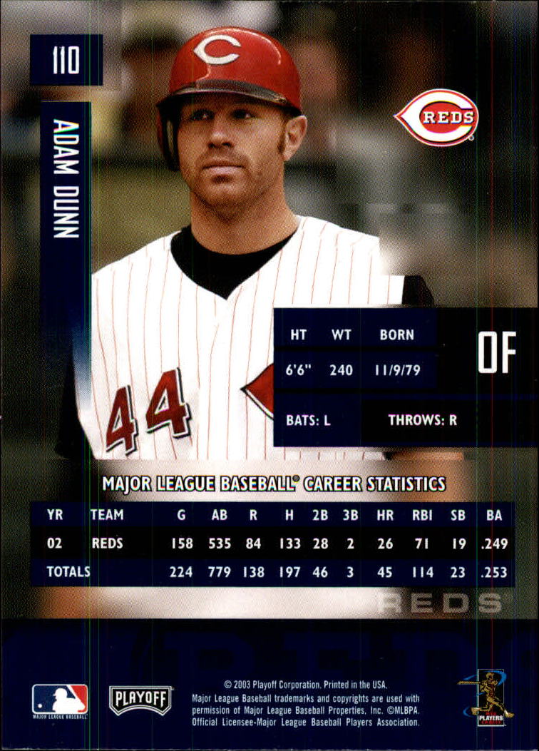 2003 Playoff Prestige Baseball "Main Set" Cards #1 to #210 - Picture 221 of 419