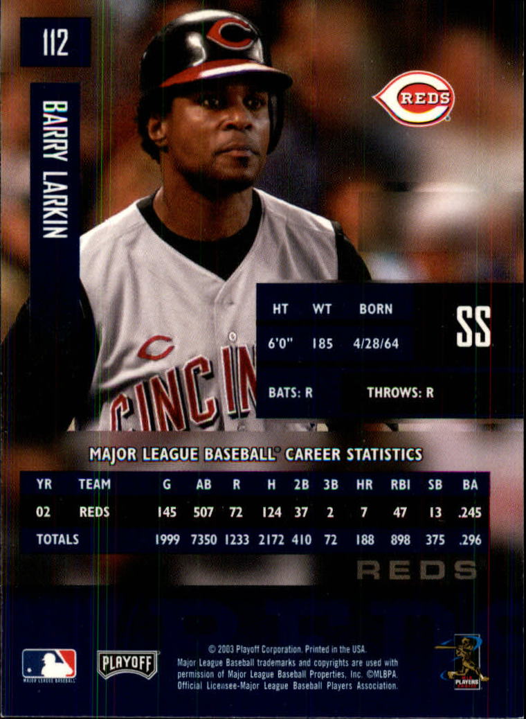 2003 Playoff Prestige Baseball "Main Set" Cards #1 to #210 - Picture 225 of 419