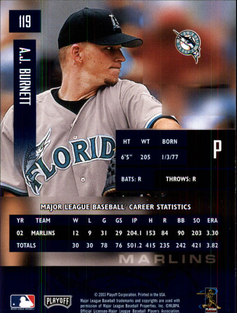 2003 Playoff Prestige Baseball "Main Set" Cards #1 to #210 - Picture 239 of 419