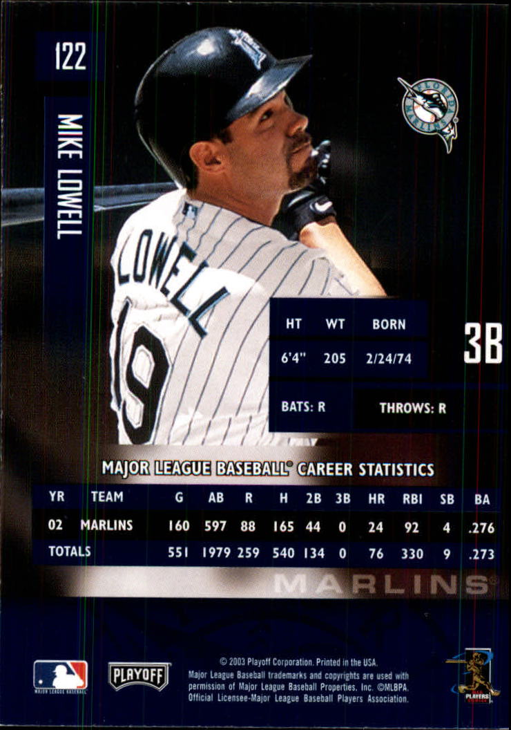 2003 Playoff Prestige Baseball "Main Set" Cards #1 to #210 - Picture 245 of 419
