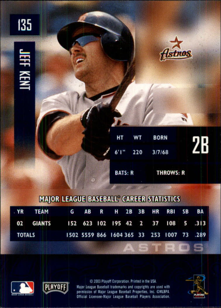 2003 Playoff Prestige Baseball "Main Set" Cards #1 to #210 - Picture 271 of 419
